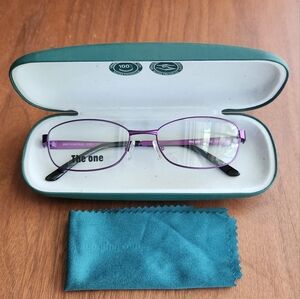 "The One" Glasses Frames Purple purchased in France NEW